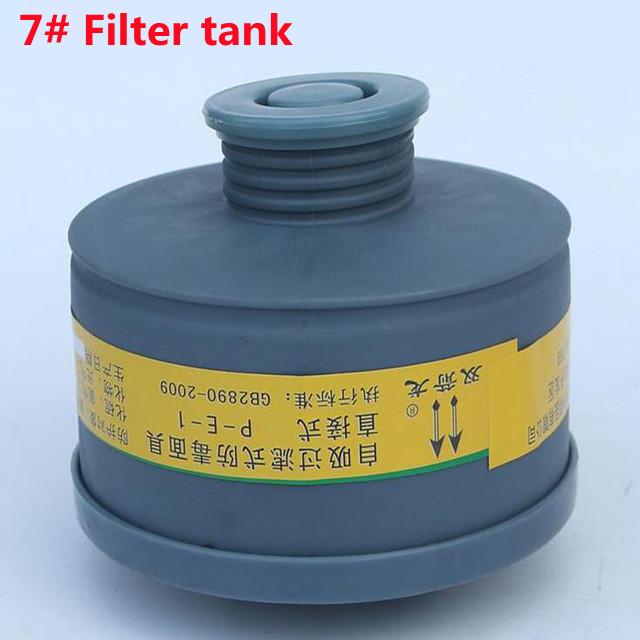 Chemische Sicherheitsfarbe Sprühfarbe 6800 Vollgesichts-Arbeitsatemmaske mit Filter 40mm