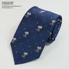 Tie Snoopy Necktie PN916146 Blue SNOOPY Business Brand Necktie Character Present [Peanuts]