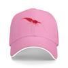 Red Lobster Embroidered Black Baseball Cap Classic Fit Adjustable Hat Outdoor Fashion Accessory