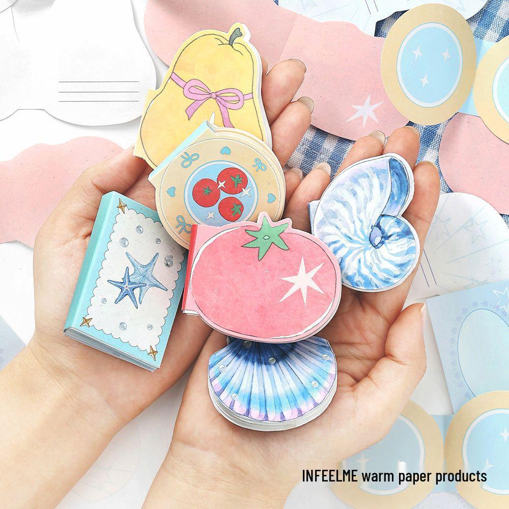 Infeel.Me Dream Within Dream Series White Kraft Paper DIY Doodling Journal Material Pack