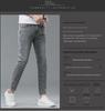 European Men's Slim Fit Retro Jeans - Summer Casual Straight Pants