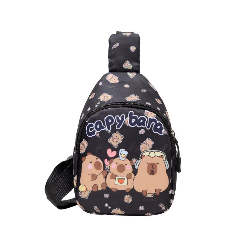 Trendy Cartoon Kids' Crossbody Chest Bag for Boys & Girls