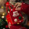 Mini Christmas Gifts Bag Fruit Tote 10cm Bag Gift For Home Decor Candy Box Gift Children Felt Wrapped Christmas Eve Supplies