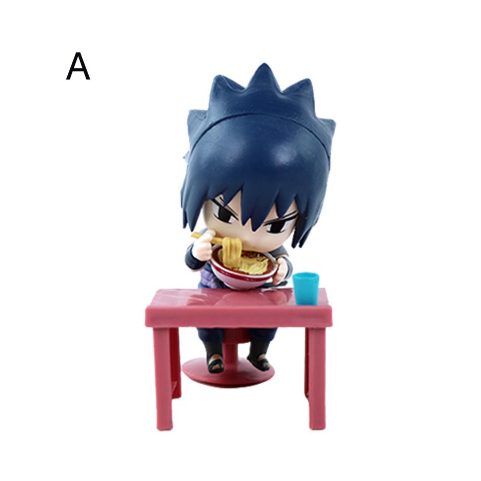 Naruto Shippuden Ramen Theme Series  Chibi Small Pvc Anime Figurine Naruto Sasuke Uchiha Merch  Toys Present For Kids