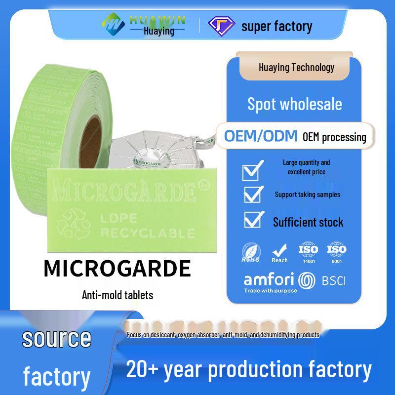 

Moldproof Sticker for Shoes and Leather Bags - Special Green Moldproof Patch, 2000 Pieces