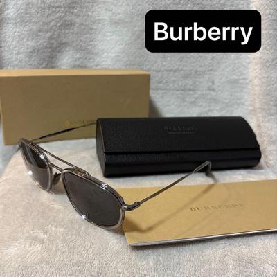 Used BURBERRY Burberry Sunglasses Wellington Burberry Sunglasses B3106 Glasses with Box Glasses