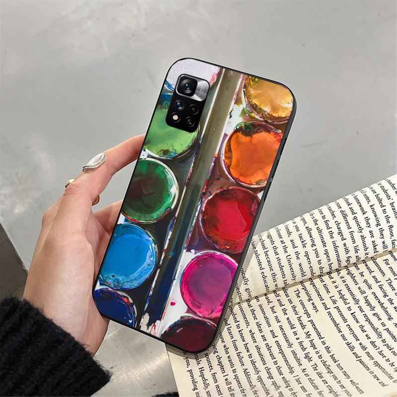 Farben Malkasten Auto casa Hülle Handyhülle Für Xiaomi Redmi note 14 ProPlus 14 13 12 11 10 Pro 14S 12S 11S Redmi 14C 13C
