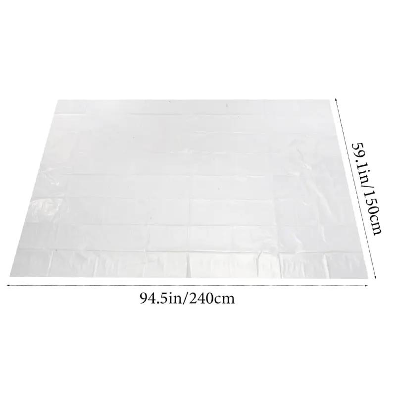 Mattress Packaging Plastic Bag Transparent Moisture-Proof Dustproof Thickened Moving House Mattress Protective Case 1pc