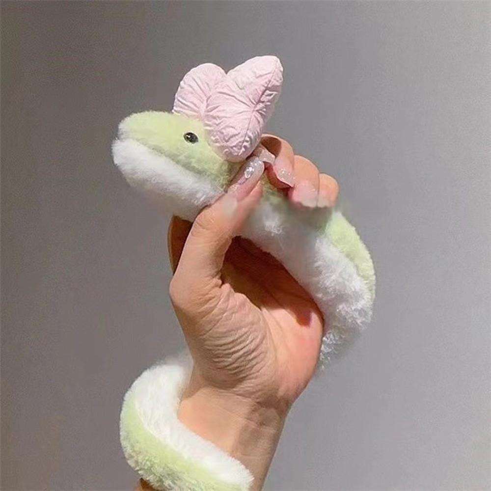 Cute Cartoon Snake Snake Shaped Soft Soft Fluffy Kawaii Snake Animal Year Snake