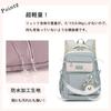 HeiDiga Waterproof Large Cute Korean Popular Korean School Backpack with Back Perfect for High and Work Women's Backpack, Capacity, Style, 2-Way,