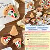 Adorable Plush Pizza Keychain Toy Cute Cheese Bag Charm For Kids And Adults