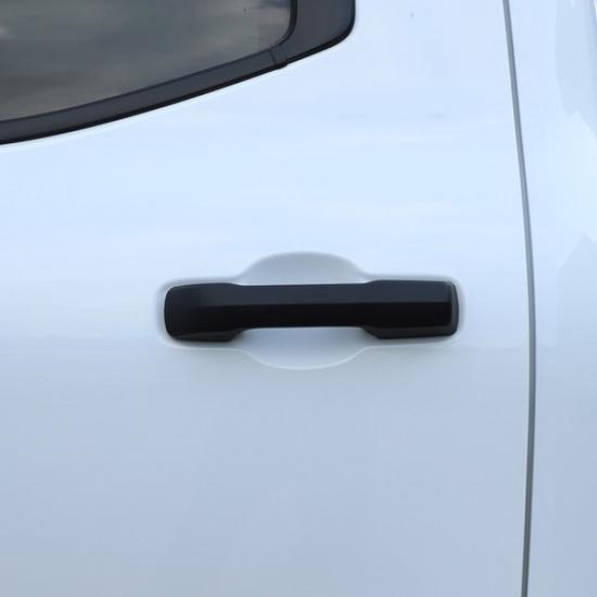 Matte Black Exterior Outer Side Door Handle Cover Trim For Toyota Tundra +