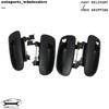 For Hyundai Accent 2000-2006 Set of 4 Black Rear Outside Exterior Door Handle US