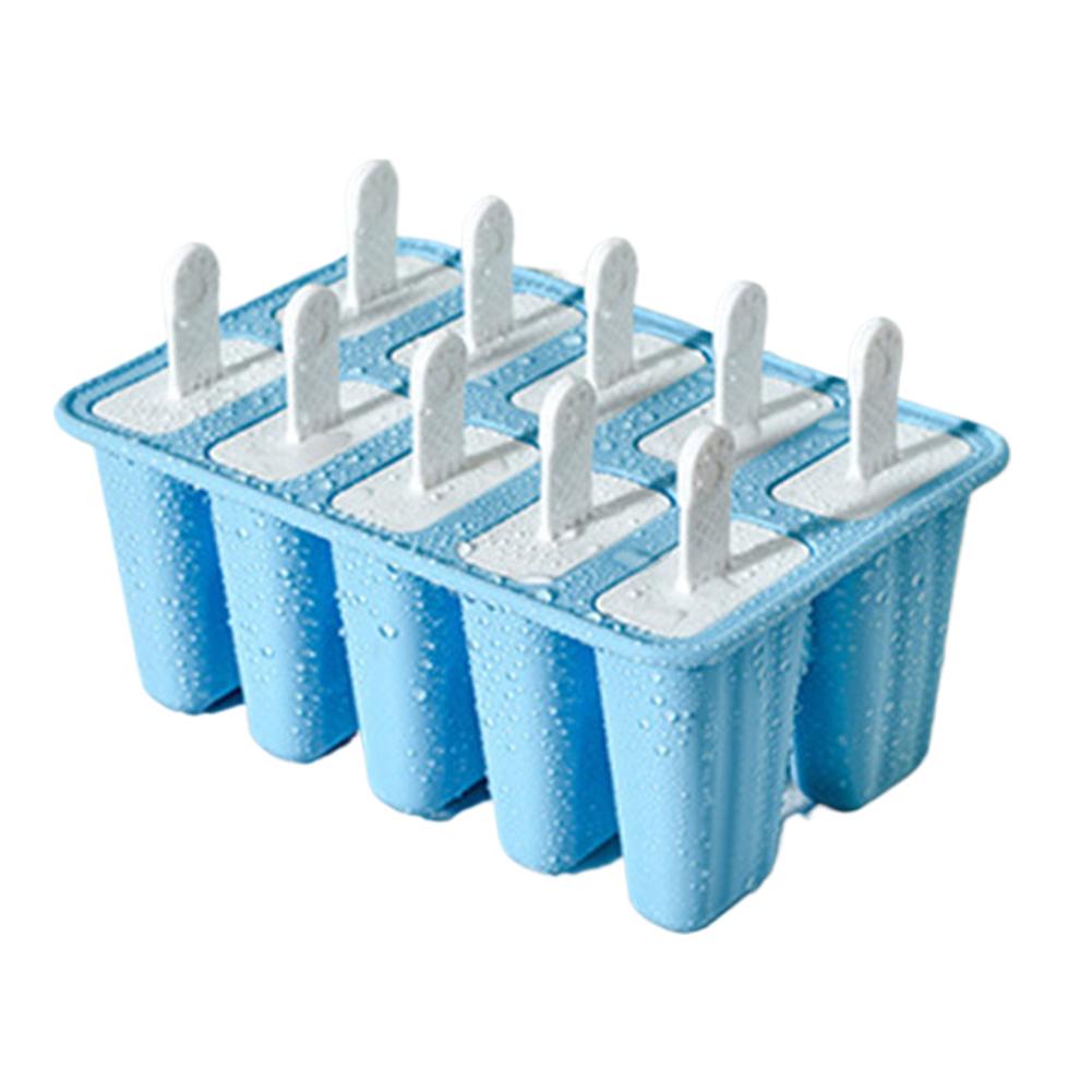 Popsicle Molds 10 Pieces Popsicle Molds Silicone DIY Ice Cream Tools Reusable Ice Pop Maker Easy Release Mold