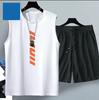 Summer Men's Clothing Casual Basketball Suit Street Sportwear 2 Piece Breathable Short Sleeve T-shirt+jogging Shorts Set