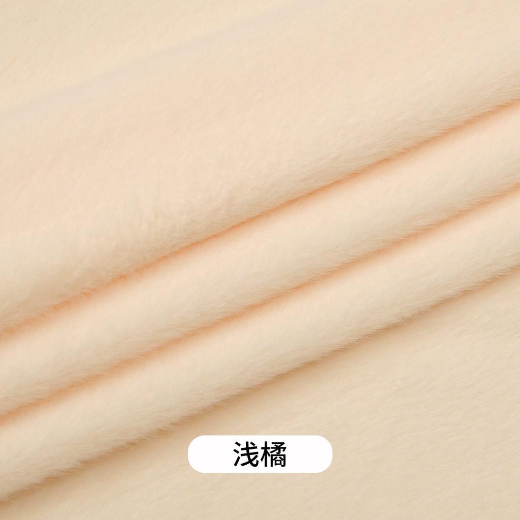50x50cm 5mm Soft Breathable Elastic Faux Fur Fabric for Sewing Plush Toy Doll Scarf Hat Decorative Cloth Handmade DIY Fabrics