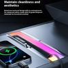 For Tesla Model Y Juniper Fast Charging USB Hub Docking Station with Rainbow Light Model 3 Highland Retractable Ambient Lighting