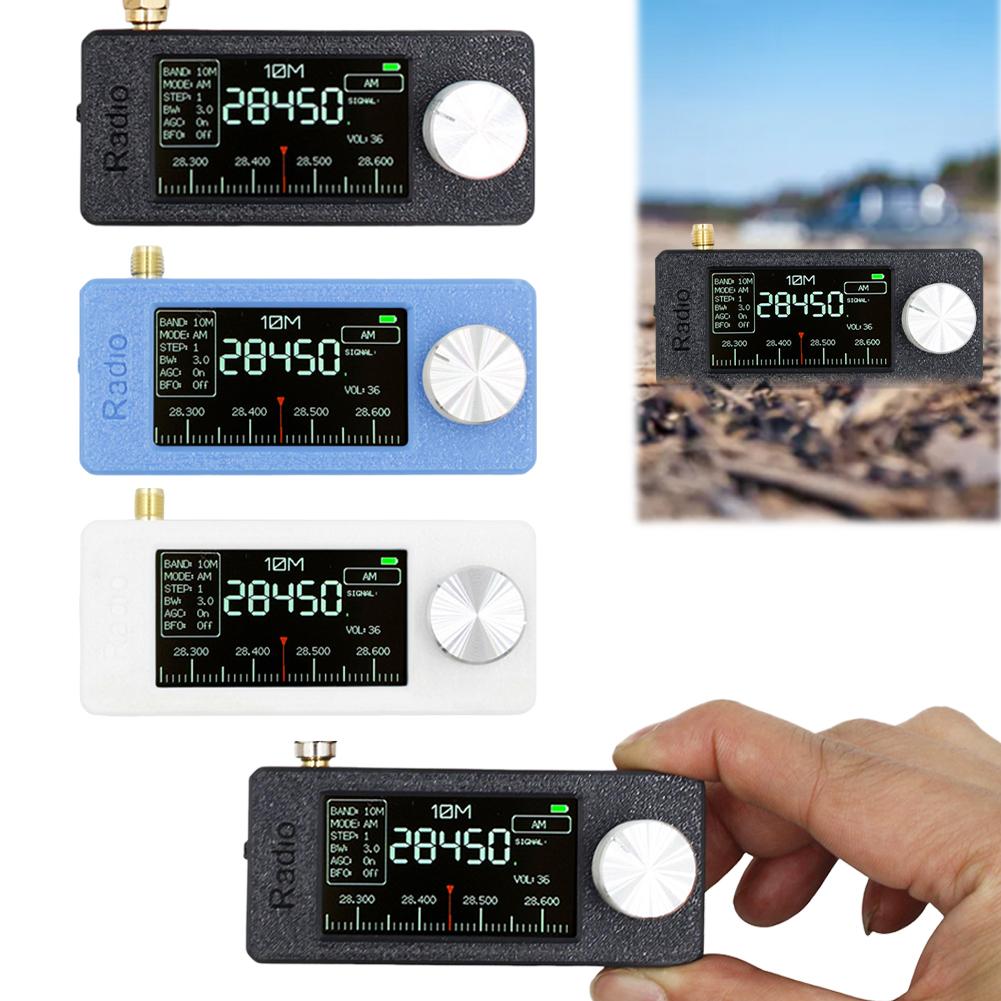 New 0.5--108mhz Pocket Size SI4732 Radio, Receiver, Mini Radio, with Telescopic Antenna All Band Radio HF SW MW VHF Radio