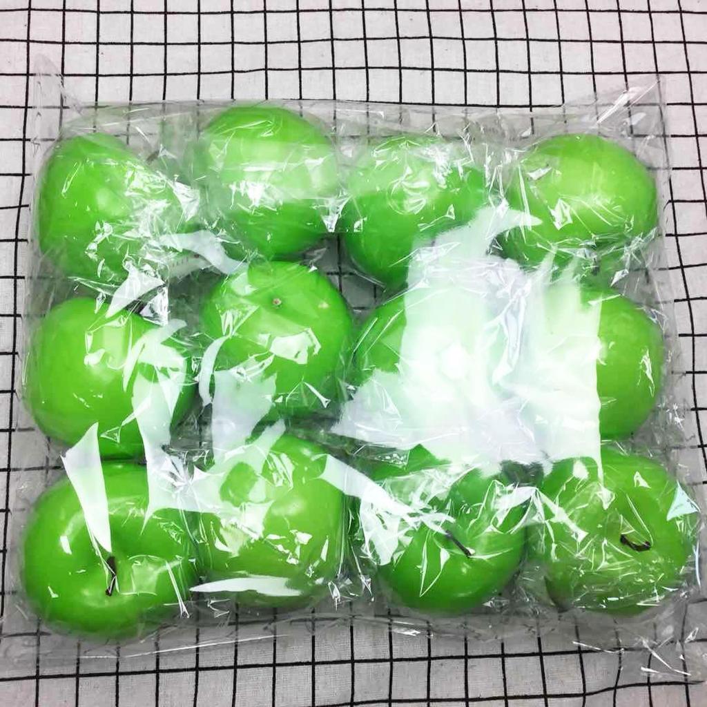 Simulated Fruit Model: Fake Apple for Early Childhood Education and Photography Props