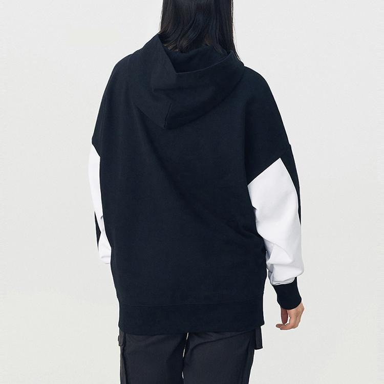 Vans American Vintage Black And White Checkerboard Patchwork Hooded Zip-Up Jacket Unisex Jacket VN0A4UTOBLK