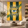Decorative Tapestry,Green Bay Packers Printed Wall Art, Lightweight Wall Hanging For Bedroom Background