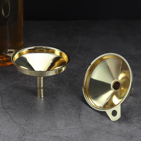 Edelstahl Küchen Trichter Öl Wein Gewürze Umfülltrichter Flüssige Und Trockene Zutaten Kosmetika Gießwerkzeuge