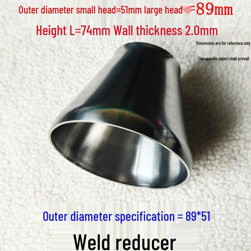 Hongshun 304 Stainless Steel Polished Concentric/Eccentric Reducer Pipe