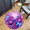 1pc home carpet colorful tulip design rug non slip office decor gift living room bedroom
