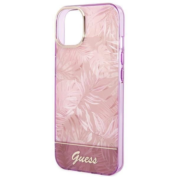 Guess Guhcp14Mhgjghp Iphone 14 Plus / 15 Plus 6.7 Różowy/Pink Hardcase Jungle Collection