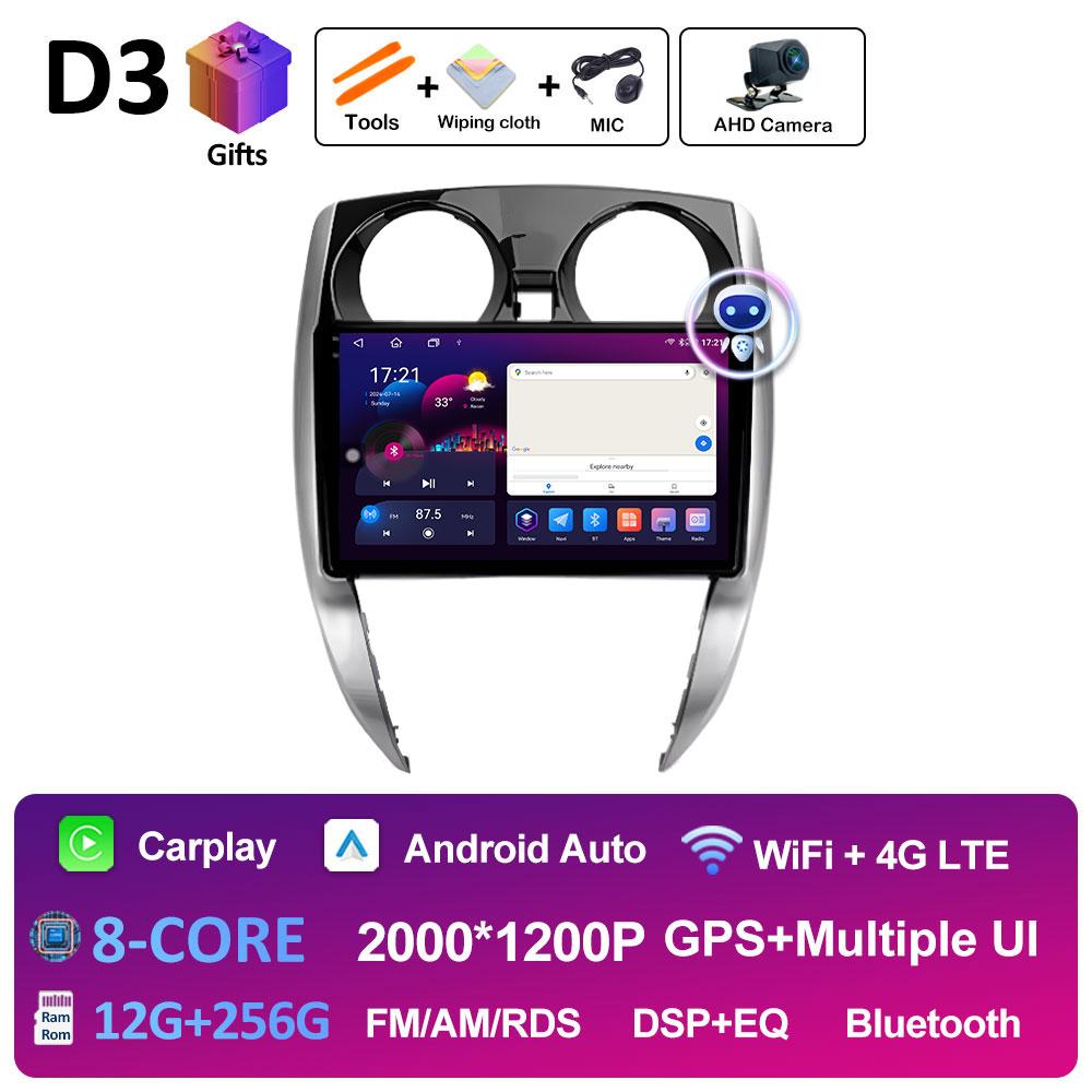 GPS Navigation DSP Stereo For Nissan Note 2 E12 2012 2013 2014 2015 - 2021 Car Multimedia Video Radio Player Autoradio Head Unit