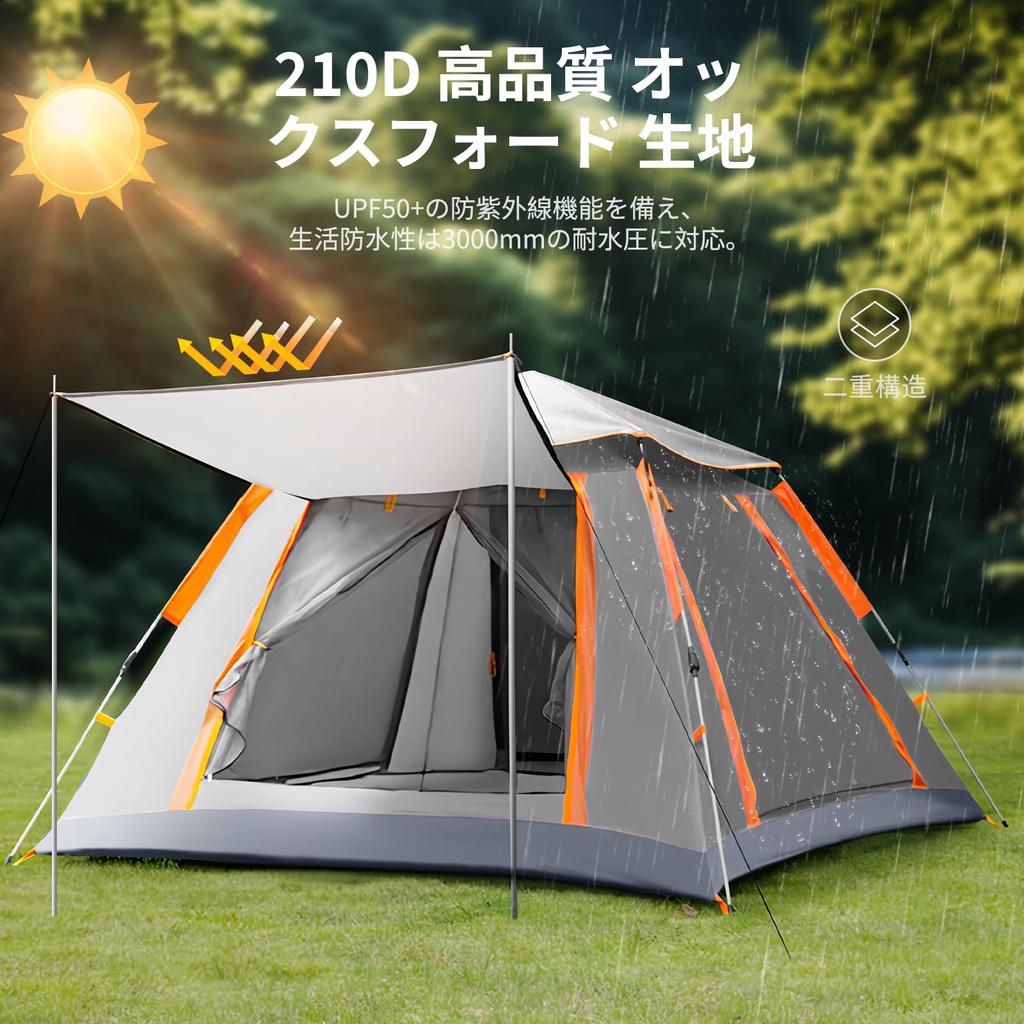 binoa for Full View Double Doors and 210D Oxford High Density Double Layer Easy UV UPF Water Pressure Resistance Disaster Suitable for All Japanese