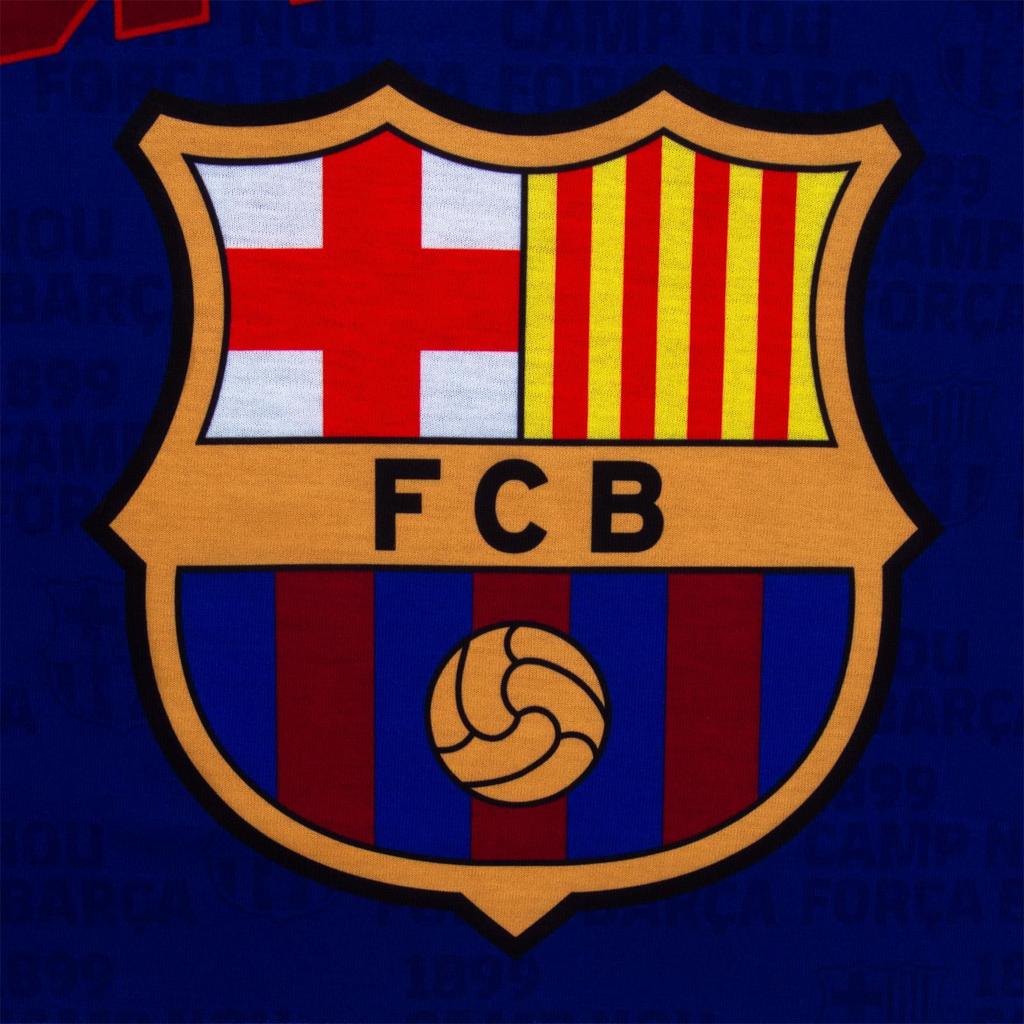 FC Barcelona Kurzes Pyjama-Set für Jungen