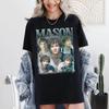 Mason Thames Printed Womens Tshirt SpringSummer Fashion Trend Top Neutral Round Neck Short Sleeve Tshirt