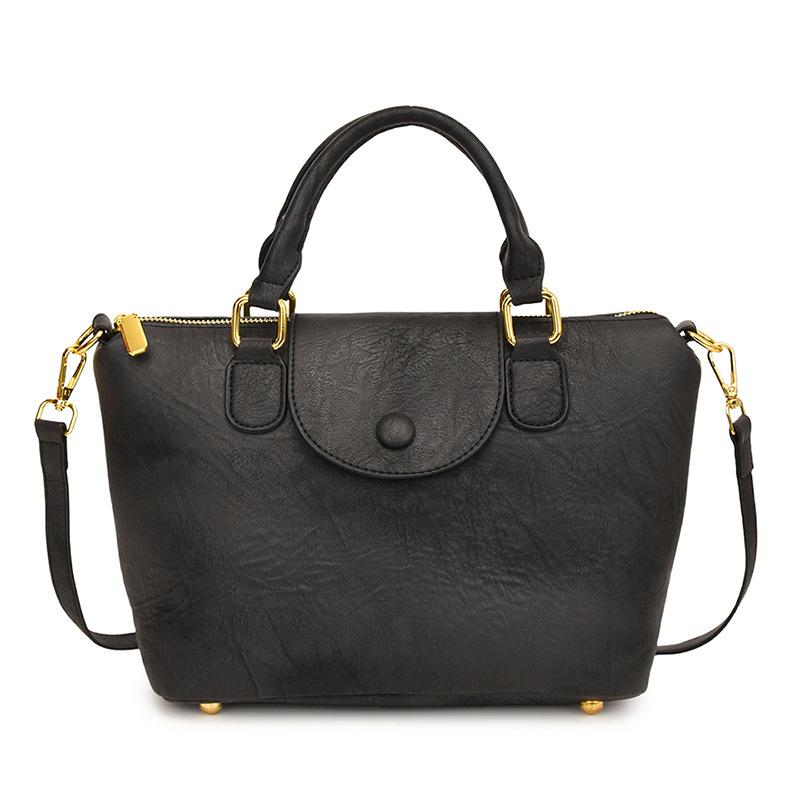 

New autumn women s bags high-end niche dumpling bags versatile messenger fashion pillow bags single shoulder handbags чёрный