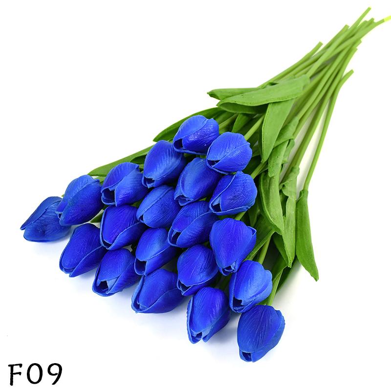 5/10pcs PU Tulip Simulation Flower Artificial Flowers Fake Tulips Real Touch Flower Arrangement Bouquet for Home Wedding Decor