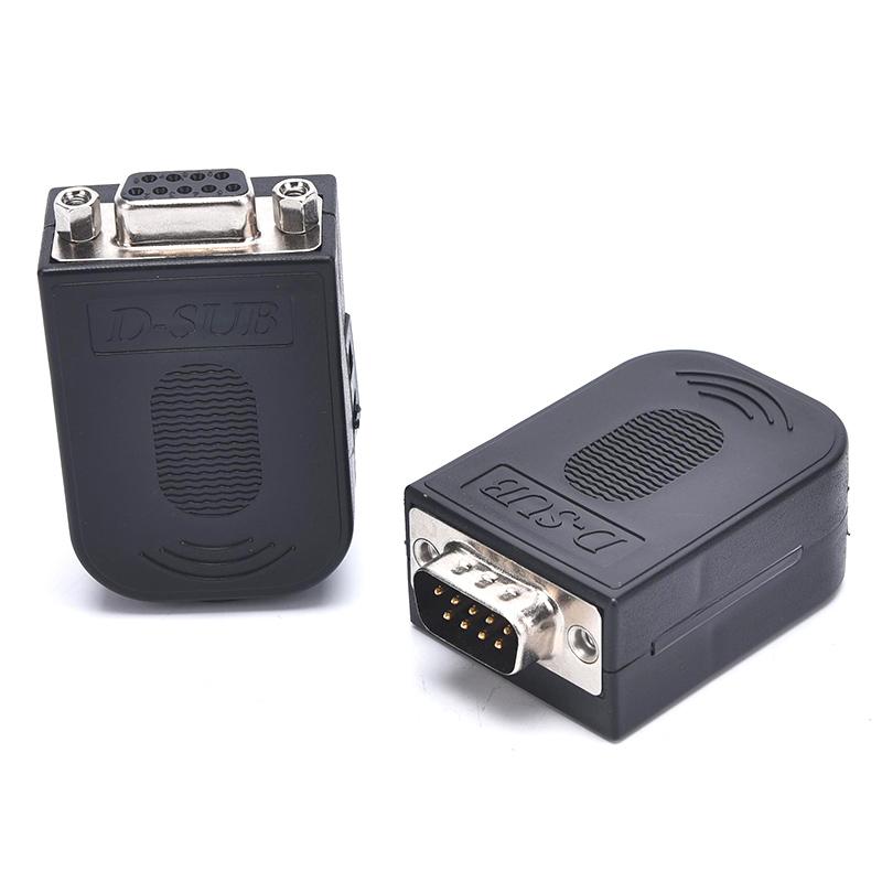 1PC DB9 Connector RS232 Male Female 9 Pin RS485 Breakout Terminals COM Connectors