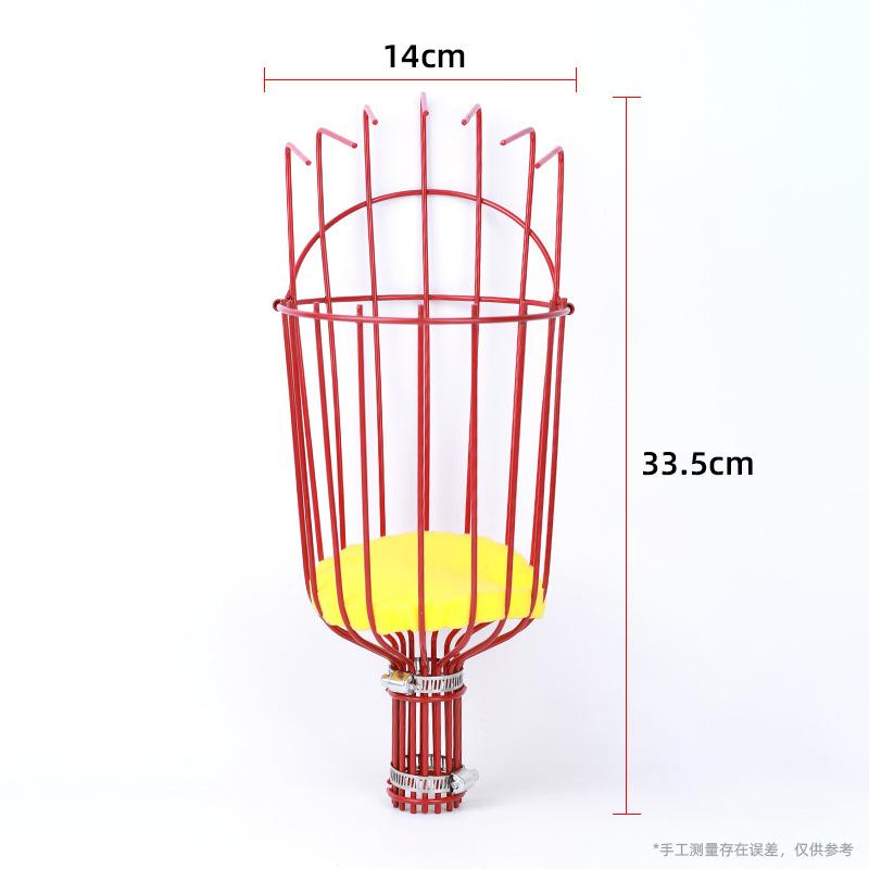 High-Altitude Fruit Picker Garden Fruit Picker Telescopic Rod Fruit Picker Apple Plum Lengthened Orchard Picker