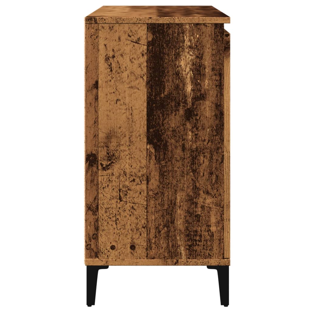 Vidaxl Cabinet, Old Wood, 102X35X70 Cm, Wood-Based Material