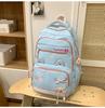 School bag new cute junior high school student school bag high value ins wind light large capacity backpack casual versatile backpack