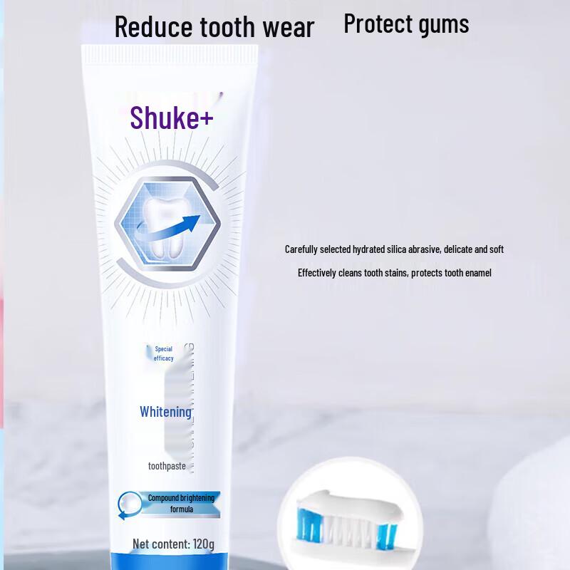 Shuke Anti-Cavity & Whitening Toothpaste 3-Pack