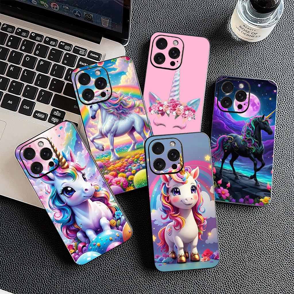 Comics Unicorn Cartoon Phone Case for Xiaomi Redmi 15 15C A3 A4 A5 9A 9C NFC Note 9 8 9T 8T Pro Protective Cover