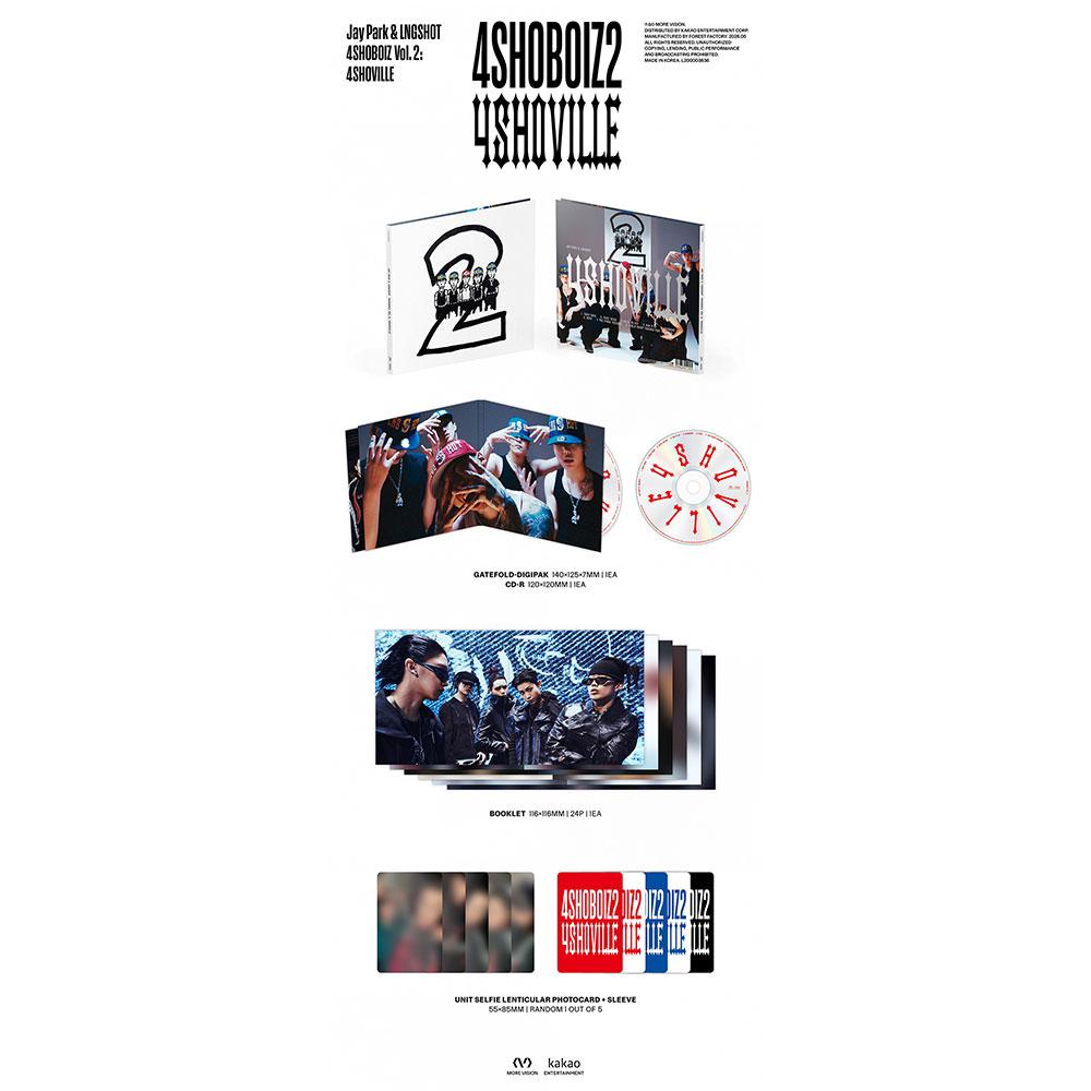 [pre-order] Jay Park, LNGSHOT Mixtape Album - 4SHOBOIZ Vol. 2: 4SHOVILLE