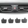 Left and Right Black Front AC Vent Outlet Clip for KIA K2 2011-2015 OE 97460-4X000WK 97480-4X110WK