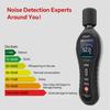 NOYAFA Digital Sound Level Meter with AC Weighted Decibel Meter 30 To 130 dB SPL Meter with