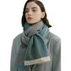 High-End Line Scarf, Japanese And Korean Niche Retro Temperament Men And Women Couples Versatile Warm Winter Knitted Scarf