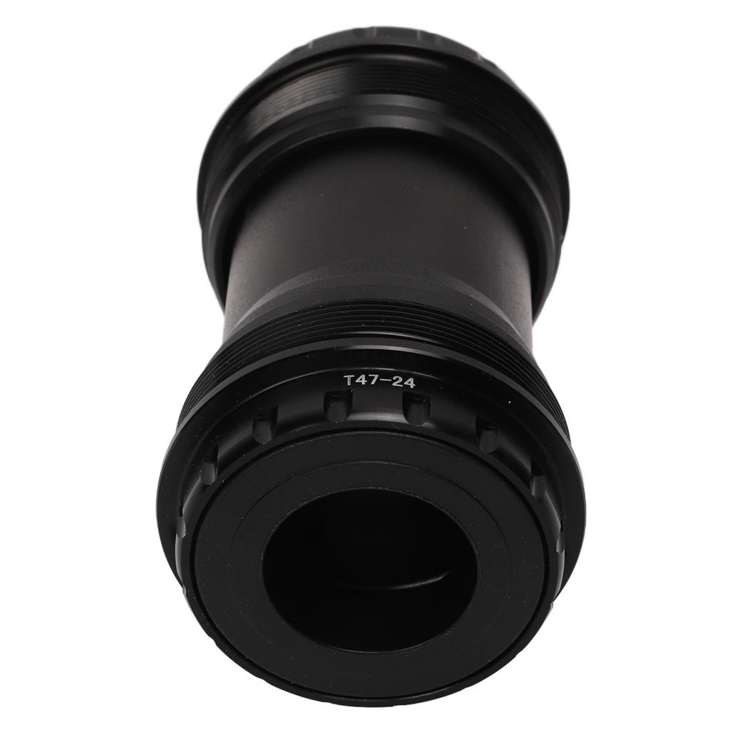 Bike Bottom Bracket Aluminum Alloy 24mm Thread Ceramic Bearings Road Bike Center Shaft