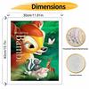 Disney Bambi Characters Digital Oil Painting Art Kit Hand Painted Home Decor Wall Ornament 128 Characters