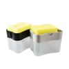 Soap Dispenser Pump with Sponge Manual Press Cleaning Liquid Dispenser Container Hand Dispenser Foaming Soap Pump Bottle