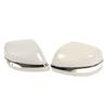 1 Pair Car Side Rear View Mirror Cover Lightweight Easy Clean Rounded Edges Shockproof Fit For LX570 2016‑2018