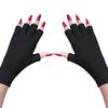 RHJB New UV Glove for Gel Nail Lamp, Professional Protection Gloves for Manicures, Nail Art Skin Care Fingerless Anti UV Glove